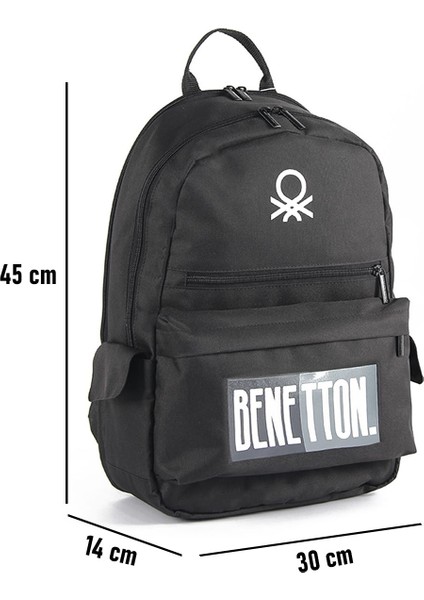 Unıted Colors Of Benetton. Çift Bölmeli Sırt Çantası 03797 fırsatları