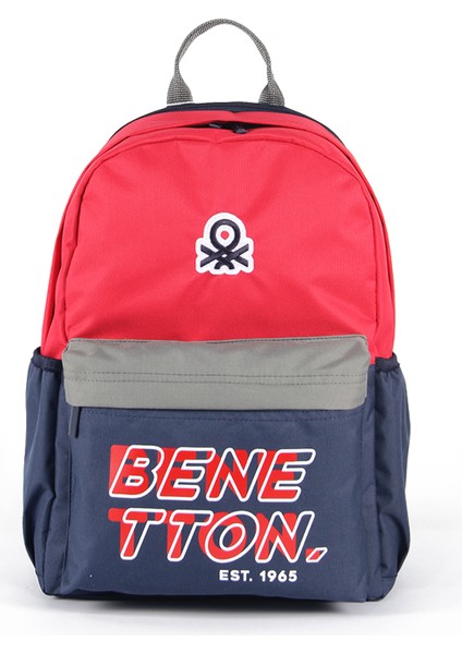 Unıted Colors Of Benetton. Çift Bölmeli Sırt Çantası 03842