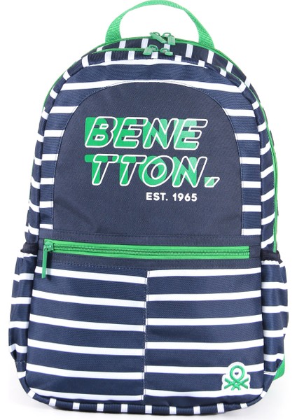 Unıted Colors Of Benetton. Çift Bölmeli Ilkokul Çantası 03745