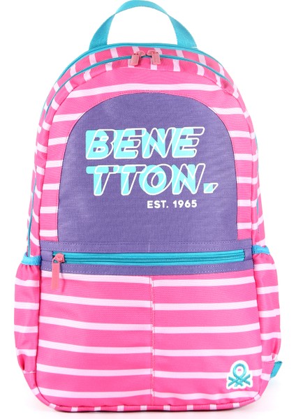 United Colors Of Benetton BNT03752 Pembe Kız Çocuk Sırt Çantası