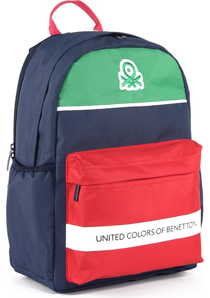 Unıted Colors Of Benetton. Çift Bölmeli Sırt Çantası 03860
