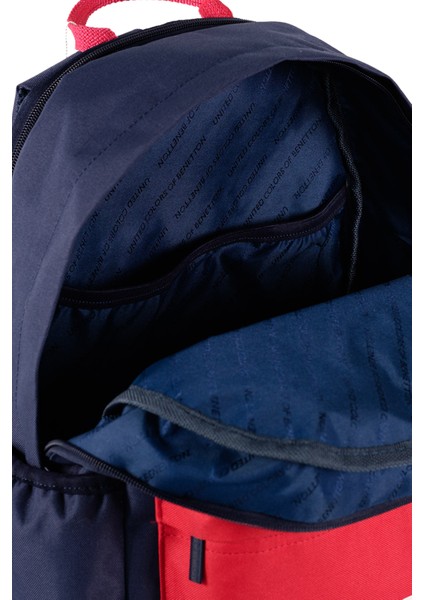 Unıted Colors Of Benetton. Çift Bölmeli Sırt Çantası 03860