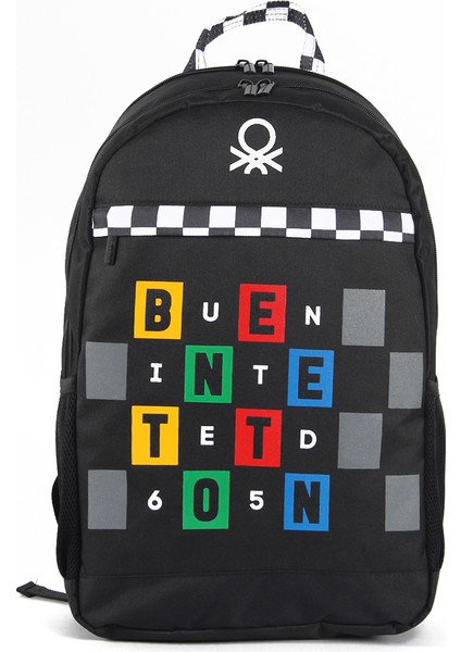 Unıted Colors Of Benetton. Çift Bölmeli Sırt Çantası 03759 modelleri