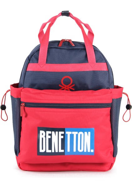 Unıted Colors Of Benetton. Çift Bölmeli Sırt Çantası 03790