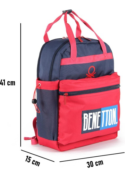 Unıted Colors Of Benetton. Çift Bölmeli Sırt Çantası 03790 fırsatları