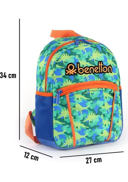 OVERQ-03658 3pr Yeşil Unisex Sırt Çantası fırsatları