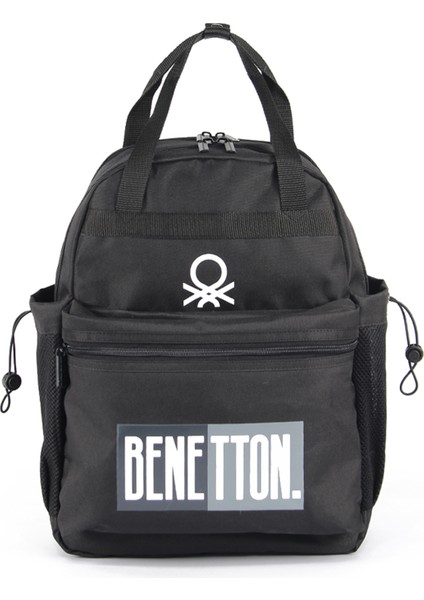 Unıted Colors Of Benetton. Çift Bölmeli Sırt Çantası 03798