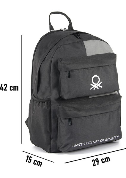 Unıted Colors Of Benetton. Çift Bölmeli Sırt Çantası 03846 fırsatları