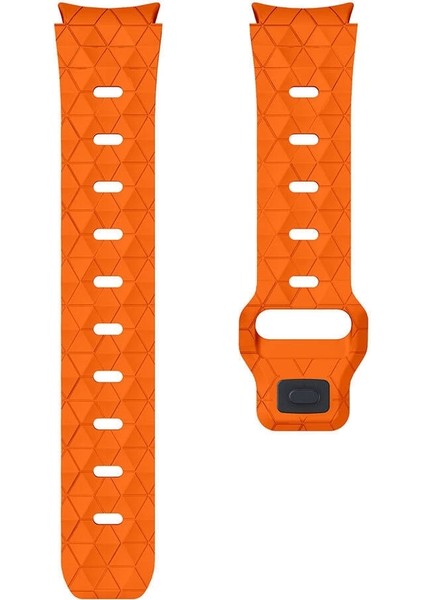 Galaxy Watch 4 5 6 Pro Redclick KRD-116 20MM Futbol Desenli Spor Tasarımlı Silikon Kordon