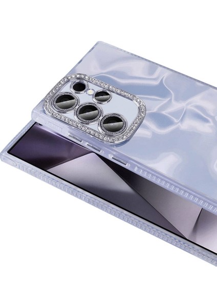 Galaxy S24 Ultra Kılıf Airbagli Parlak Taş Detay Tasarımlı Redclick Esila Kapak fiyatları