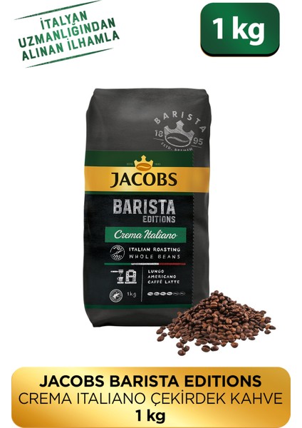 Barista Editions Çekirdek Kahve Crema Italiano 1kg