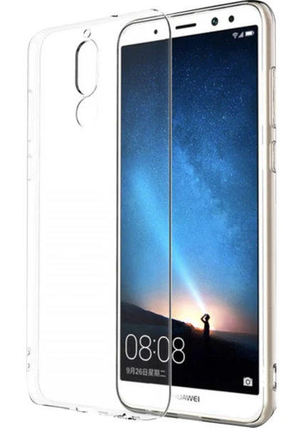 Denza Case Huawei Mate 10 Lite Kılıf Şeffaf Silikon Kapak - Şeffaf