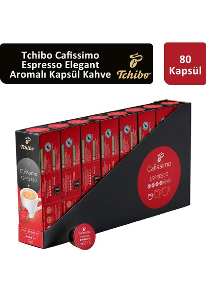 Cafissimo Espresso Elegant Aroma Kapsül Kahve x 8 Adet