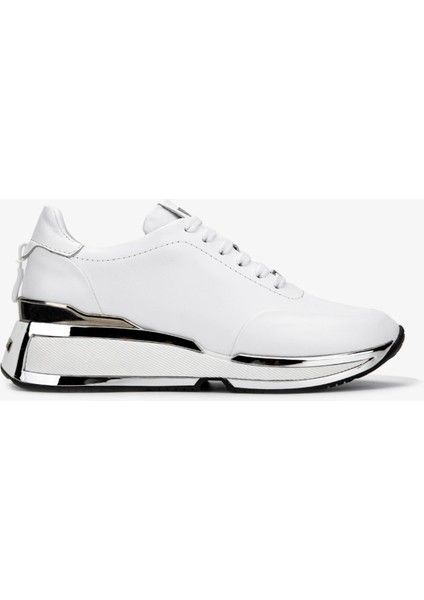 Kadın Deri Beyaz Sneakers & Spor Ayakkabı 1011 6371 Bn Ayk SK23/24 Beyaz Dr