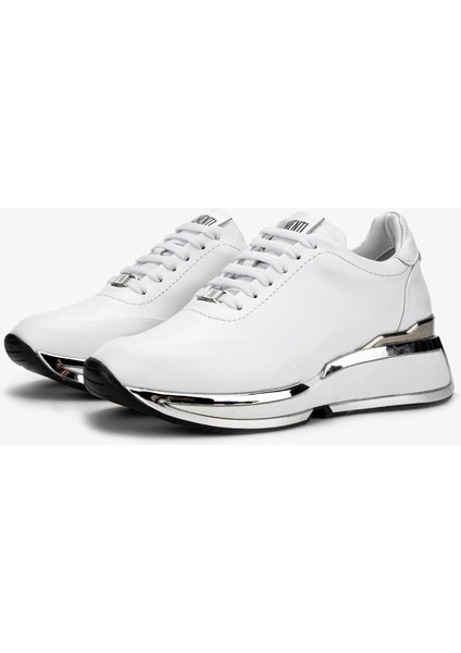 Kadın Deri Beyaz Sneakers & Spor Ayakkabı 1011 6371 Bn Ayk SK23/24 Beyaz Dr fırsatları