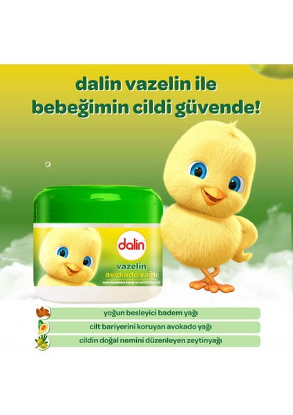 Vazelin 100ML Nem ve Koruma Avakado Yağlı (2 Li Set)