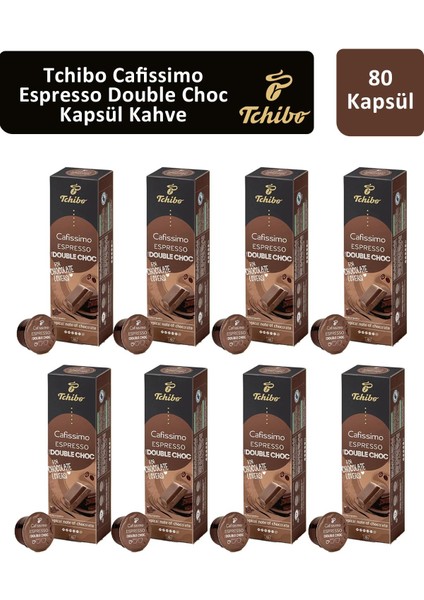 Cafissimo Espresso Double Choc Kapsül Kahve x 8 Adet