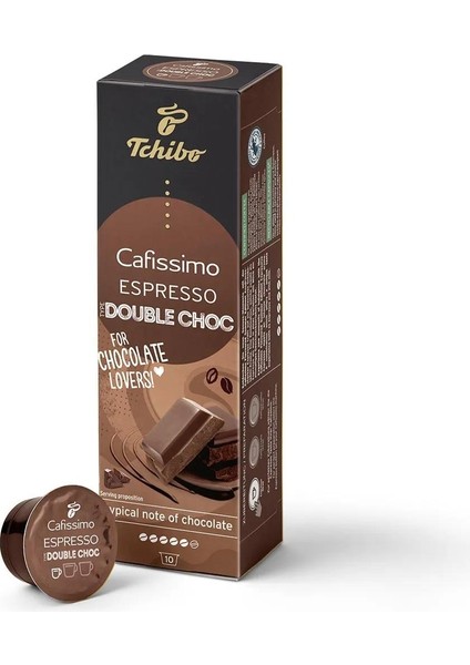 Cafissimo Espresso Double Choc Kapsül Kahve x 8 Adet