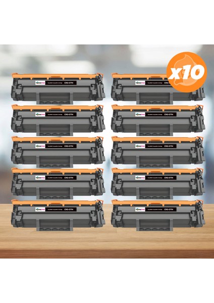 Canon Uyumlu Tonermax CRG-071H Muadil Toner - Çipli 10'lu Paket
