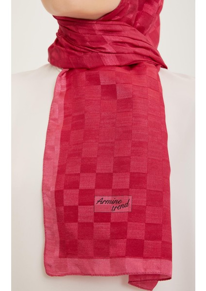 Trend B.Janjan Şal 86 - Pembe Dama Desen fiyatları