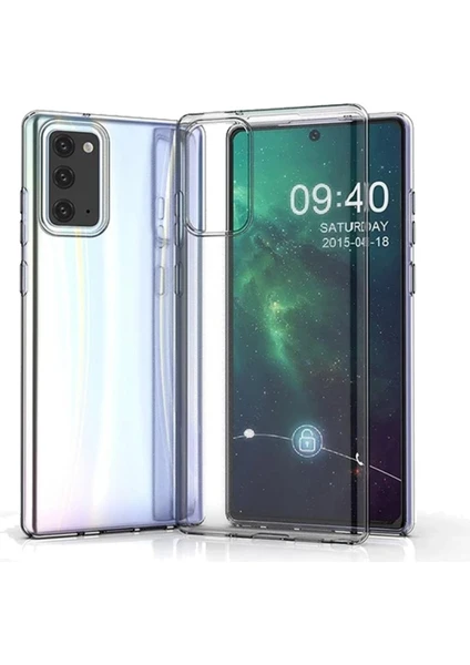 Denza Case Tecno Camon 18 Kılıf Şeffaf Silikon Kapak - Şeffaf