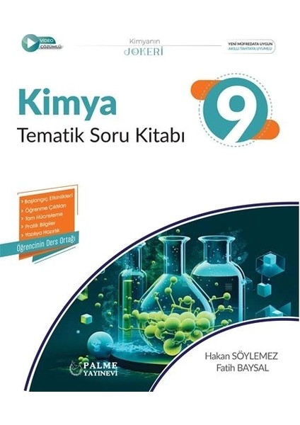 9. Sınıf Joker Kimya Tematik Soru Kitabı