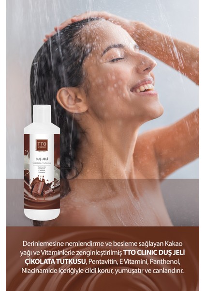 Clınıc Duş Jeli - Çikolata Tutkusu 500 ml