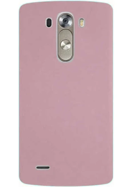 Hitit Cep Lg G3 Kılıf Zore Premier Silikon Kapak-Rose Gold