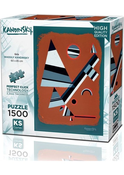 22032 Gris 1500 Parça Puzzle -Ks Puzzle