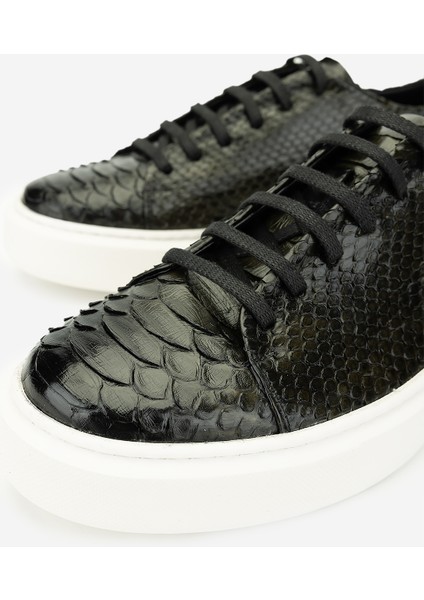 Erkek Deri Sneakers & Spor Ayakkabı 537 3442 Erk Ayk Y24 Hakı Yln
