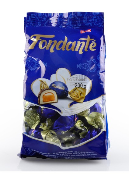 Sütlü Fondan 200 Gr. (1 Paket)