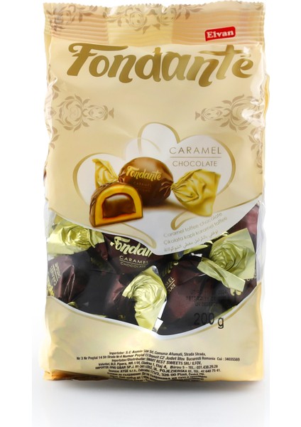 Fondante Caramel Toffee 200 Gr. (1 Adet)