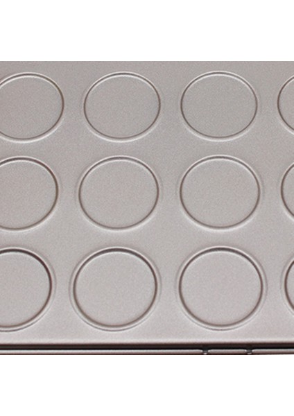 2 Adet Bakeware Muffin Kek Fırın Tavası 35 Delikli Yapışmaz Pasy Aracı (Yurt Dışından)
