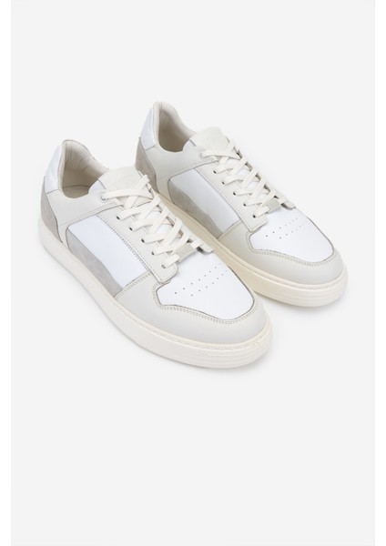 Erkek Deri Sneakers & Spor Ayakkabı 933 Walker Erk Ayk Y24 Ekru Dr