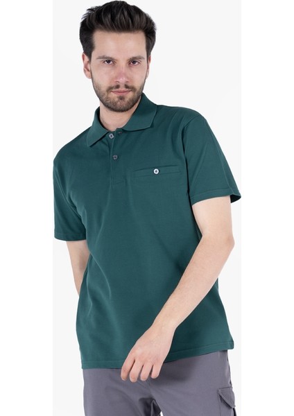 Polo Yaka Fleto Cepli T-Shirt