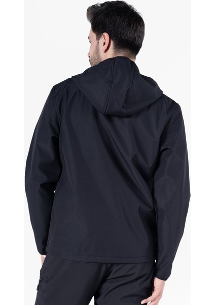 Kapüşonlu Softshell Mont