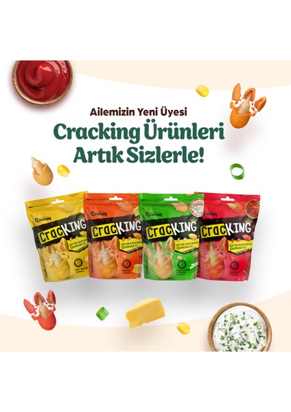 Crackıng Çıtır Kaplamalı Çekirdek Içi 8'li Paket fiyatları