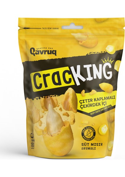 Crackıng Çıtır Kaplamalı Çekirdek Içi 8'li Paket fırsatları