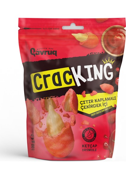 Crackıng Çıtır Kaplamalı Çekirdek Içi 8'li Paket indirimleri