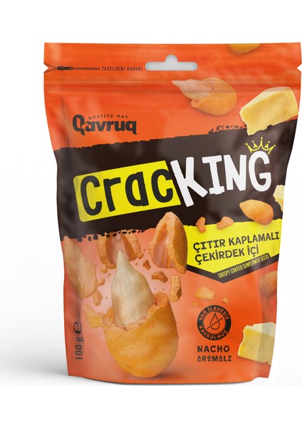 Crackıng Çıtır Kaplamalı Çekirdek Içi 8'li Paket