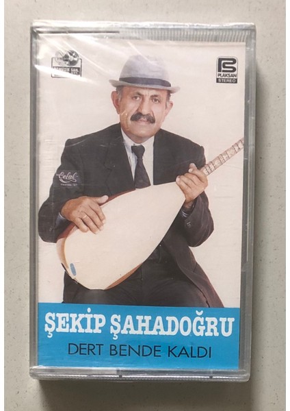 Şekip Şahadoğru Dert Bende Kaldı Kaset (Jelatininde Sıfır Orjnal Dönem Baskı Kaset)