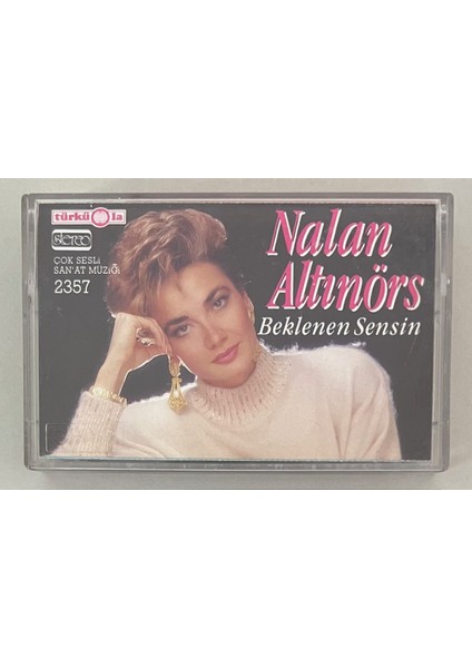Nalan Altınörs Beklenen Sensin Kaset (Orjnal Dönem Kağıt Baskı Kaset)