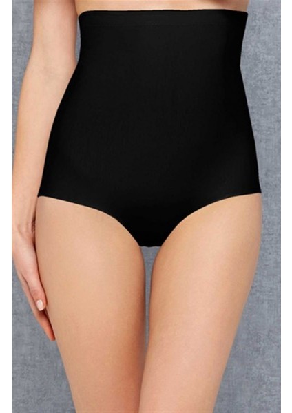 Kadın Çıtçıtlı Body Siyah Korse-M Beden