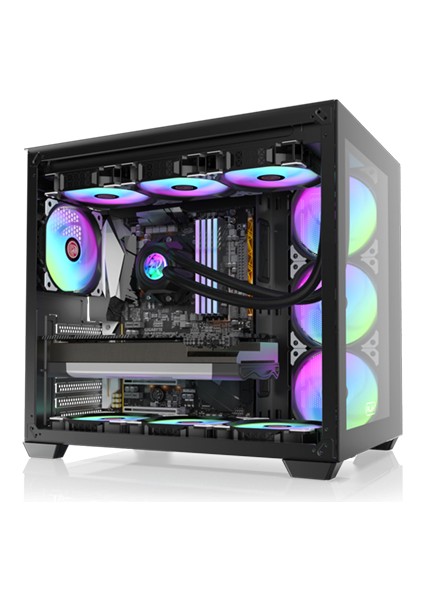 Paean C7 Tempered Glass 4 Adet Argb Fanlı, USB Type-C Atx Bilgisayar Kasası (0R20B00234) indirimleri