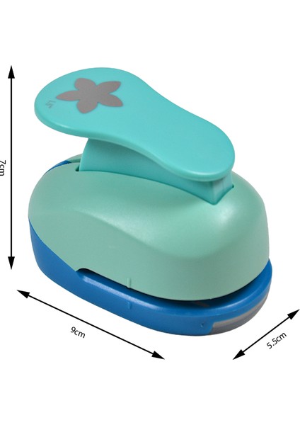 Şekilli Delgeç Çiçek Dar 3.8 cm KM8815