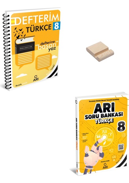 Lgs 8. Sınıf Türkçe Defterim ve Arı Soru Bankası