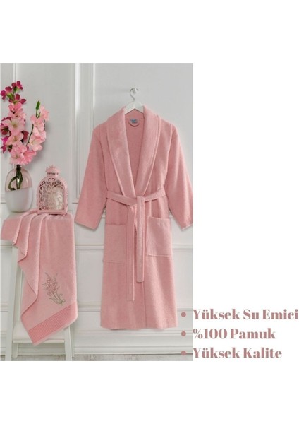 Havlulu Bornoz 2li Set