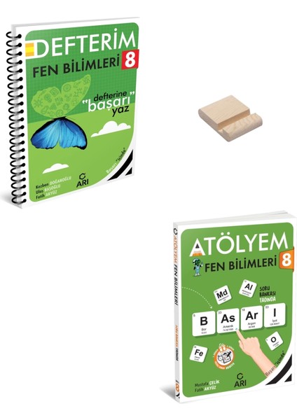 Lgs 8. Sınıf Fen Bilimleri Defterim ve Atölyem Set