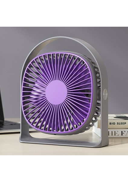 Yaz USB Şarjlı Gece Lambası Masaüstü Fanı (Yurt Dışından)