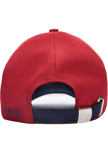 Mayer Bordo Baseball Cap Nakışlı - Unisex Şapka